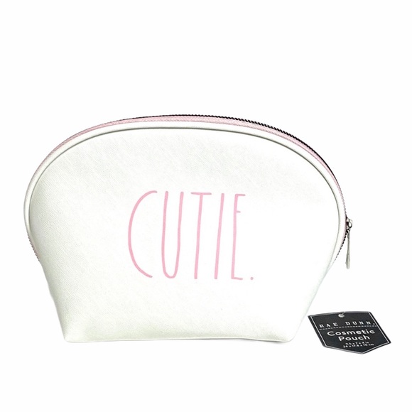 Rae Dunn Handbags - NEW 2021 Rae Dunn CUTIE PINK Accessories Pouch